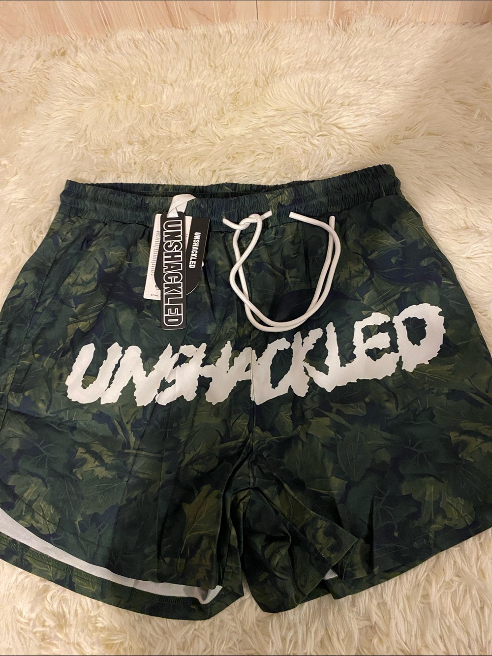 Men's Green Camo All-Season Shorts